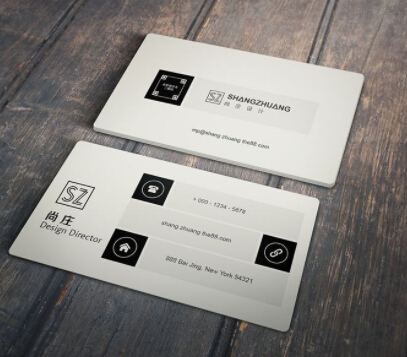 雅柔纸商务名片